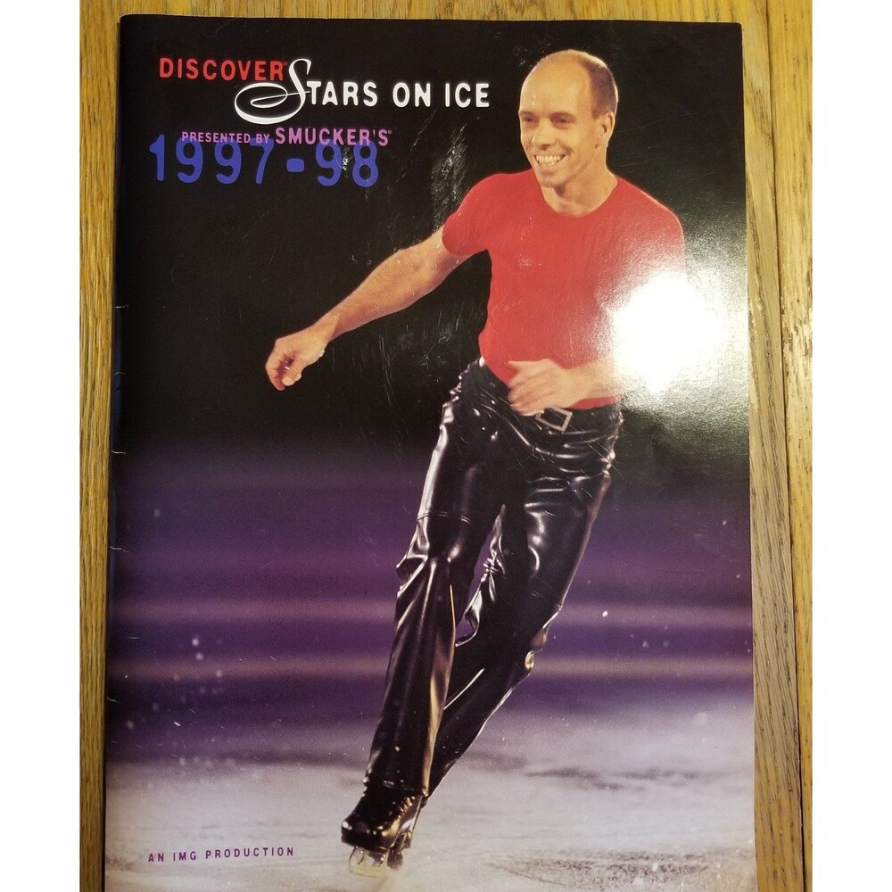 Vintage 1997-98 Champions on Ice program complete with inserts/pullouts
